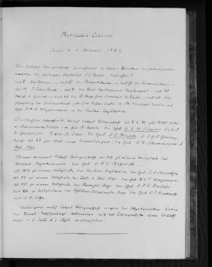 Resolutio Civium, Jovis d. 1. Decemb. 1842