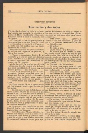 Capítulo XXXVIII : Tres cartas y dos trajes