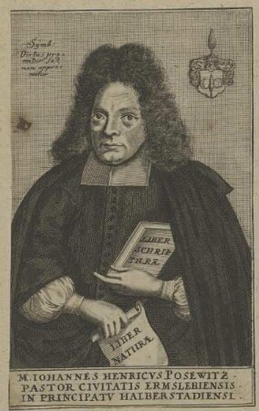Bildnis des Iohannes Henricvs Posewitz
