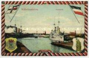 Der Hafen von Wilhelmshaven