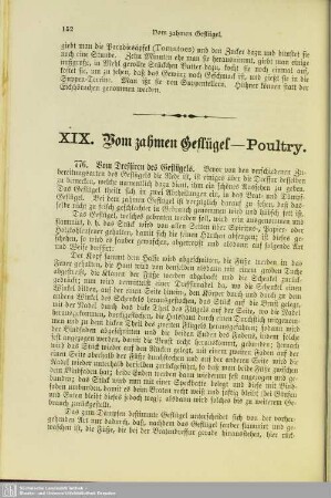 XIX. Vom zahmen Geflügel. - Poultry