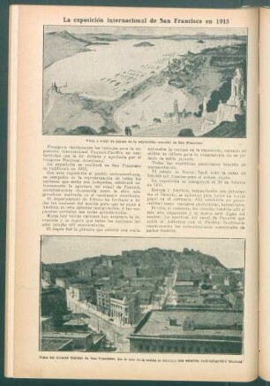 La exposición internacional de San Francisco en 1915