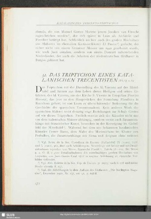 32. Das Triptychon Eines Katalanischen Trecentisten