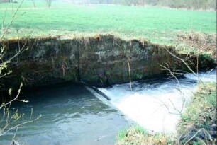 Wehrreste an der Effelder, südlich der Ortslage