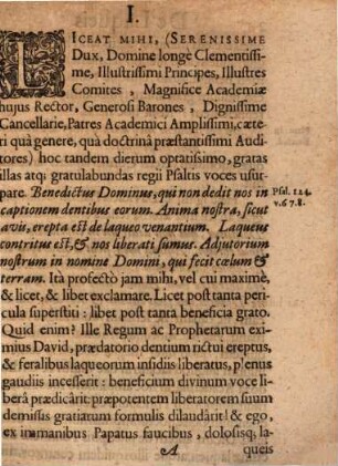 Laquei Pontificii contriti : Quibus Adiuvante Domino liberatus, Liberatori Suo Ter Opt. Max. Libenter, Merito, Publicas, Solemnesque Gratias, In Illustri Et Orthodoxa Tubingensi Academia, dicere voluit, Anno Christi MDCXXI. Ad diem 23. IXbris. Jacobus Reihing, Patricius Augustanus, Doctor Theologus