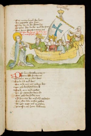 Abfahrt des Königs
