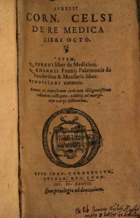 De re medica