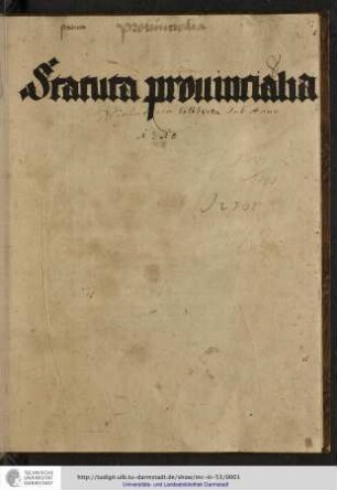 Statuta provincialia antiqua et nova Moguntina