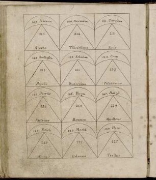 139. Ieasmin. 215. Alecto. - 165. Opal. 265. Orthesia.