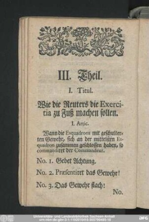 III. Theil.