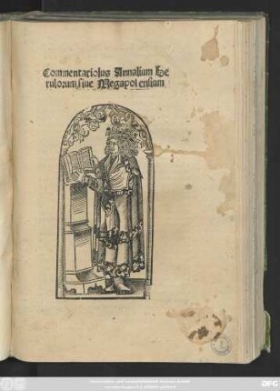 Commentariolus Annalium He||rulorum, siue Megapolensium ||