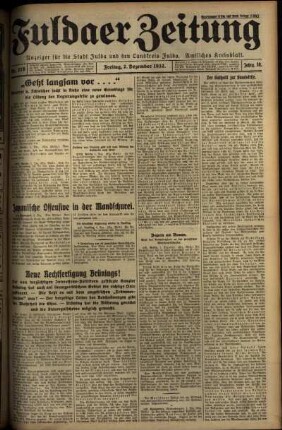 Ausgabe vom Freitag, den 02. Dezember 1932.