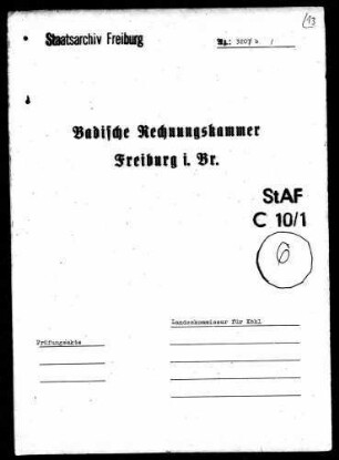 Landeskommissar für Kehl (Renchen)
