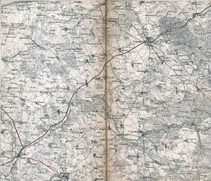 23 Coeslin. Topographische Karte vom östlichen Theile der [preussischen] Monarchie (Generalstabskarte)
