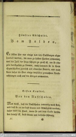 Fünfter Abschnitt. Vom Falben