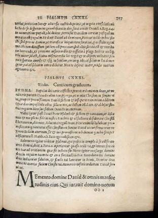 Psalmus CXXXI. - Psalmus CXL.