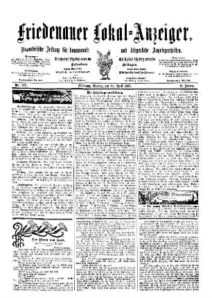 Nr. 87, 15.04.1901