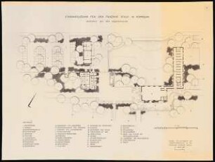Friedhof, Stolp: Eingangssituation: Grundriss 1:200