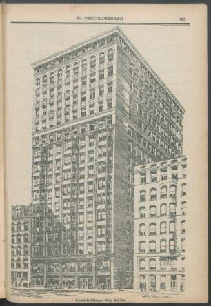 Ciudad de Chicago - [Vista del] Unity Building