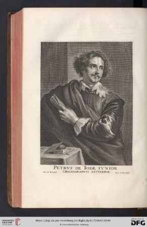 Pierre de Jode dit le jeune, graveur