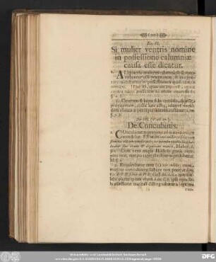Tit. VII. (V. 26. 27.) De Concubinis.