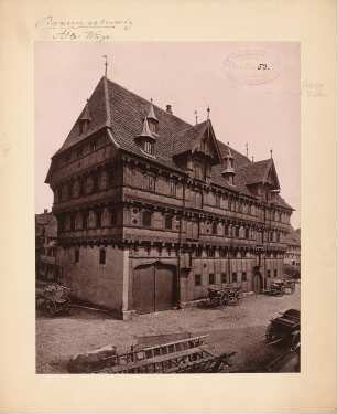 Alte Waage, Braunschweig: Straßenfassade