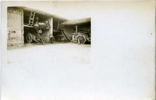 Bauernhof zu Loivre, Juli 1915