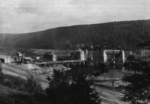 Wehrbaustelle Rothenfels/Main