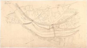 Fischer, Theodor; Jena; Camsdorfer Brücke - Lageplan