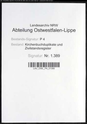 Kirchenbuchduplikat der evangelisch-lutherischen Gemeinde Hemer (GHT 1825-1826). (Gemeinde: Hemer, evangelisch-lutherische Gemeinde)