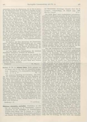 465-469 [Rezension] Cramer, S. (Ed.), Bibliotheca reformatoria Neerlandica. Geschriften uit den Tijd der Hervorming in de Nederlanden. V. deel
