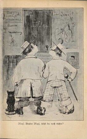 Max und Moritz im Glaspalast und in der Secession 1893