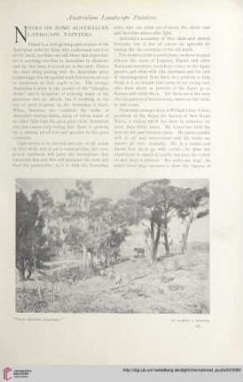Notes on some Australian landscape painters