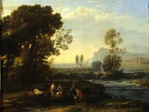 Landschaft mit der Flucht nach Ägypten