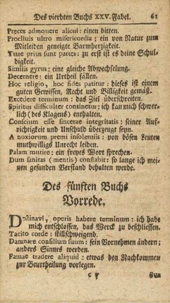 Des fünften Buchs