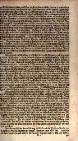 Käyserliches Commissions-Decret In Materiâ Gravaminum Religionis Publicè dictirt Regenspurg den 30. Junii 1722. Per Moguntinum