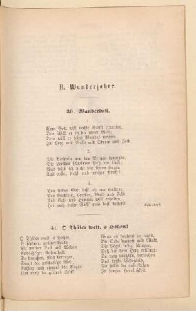 B. Wanderjahre