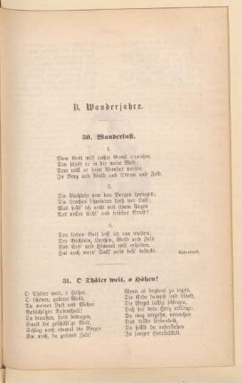 B. Wanderjahre