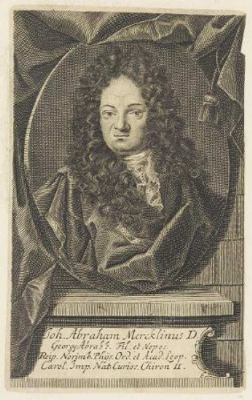 Bildnis des Joh. Abraham Mercklinus