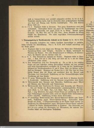 3. Bewegungskrieg in Nordfrankreich. Schlacht an der Somme