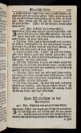 377-378, II. Vom Wachsthum in der Gottseligkeit
