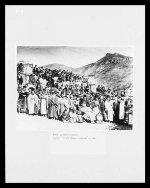 Griechische Panegyris auf Thera