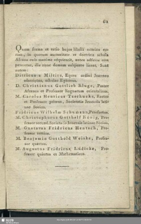 Quum forma et ratio huius libelli omina eorum ...