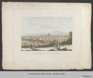 Stadtansicht von Florenz von San Miniato