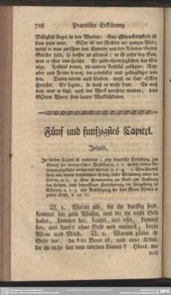 Fünf und und funfzigstes Capitel