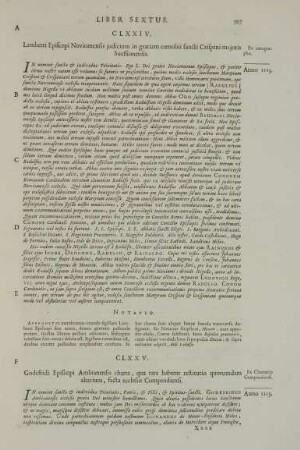 CLXXV. Godefridi Episcopi Ambianensis charta, qua rata habetur restitutio quorumdam altarium, facta ecclesiae Compendiensi.