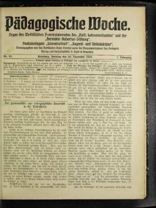 ¬Der¬ grammatische und orthographische Unterricht in der Volksschule