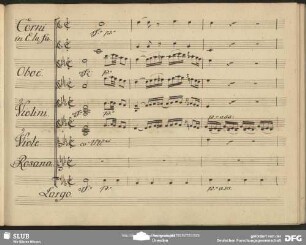Cavatina: "Tacita l'ombre intorno"