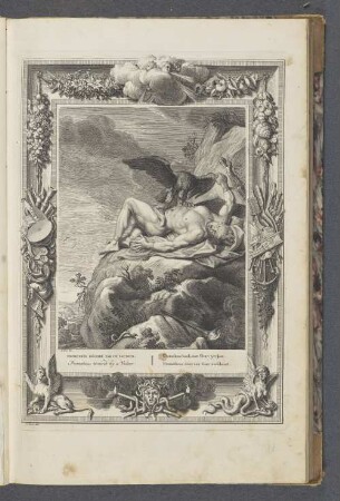 Prometheus durch einen Geyer zerrissen.