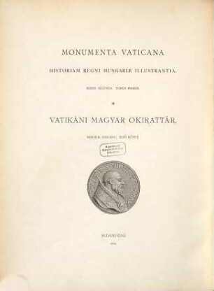 Relationes oratorum pontificiorum : 1524 - 1526 = Magyarországi pápai követek jelentései